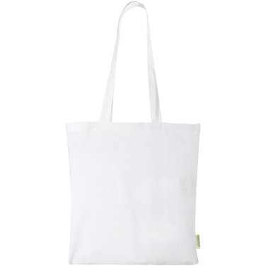 Logo trade promotional gifts image of: Odisha 140 g/m² OCS organic tote bag 7L