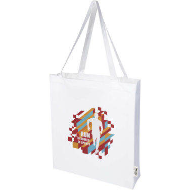 Logo trade corporate gift photo of: Odisha 180 g/m² OCS organic full gusset tote bag 14L