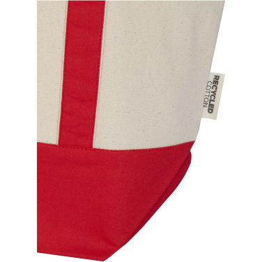 Logo trade promotional giveaways image of: Sam 320 g/m² GRS recycled mini cotton tote bag