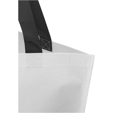 Logotrade promotional gift image of: Duo GRS recycled double-laminated tote bag 18L
