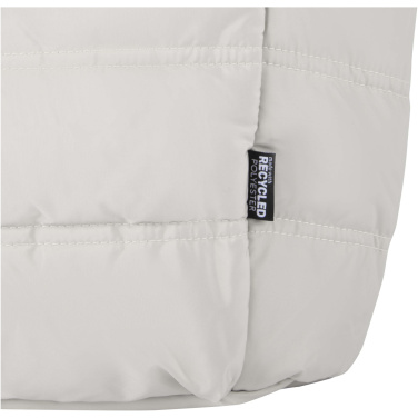 Logotrade promotional giveaway image of: Puffer 15.6" GRS recycled laptop tote bag 18L