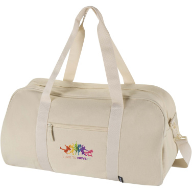 Logo trade promotional gifts image of: Recanvas GRS recycled duffel bag 40L