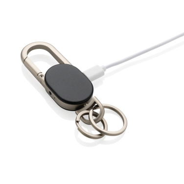 Logo trade promotional gifts image of: Keyfinder Dual keychain with worldwide locating