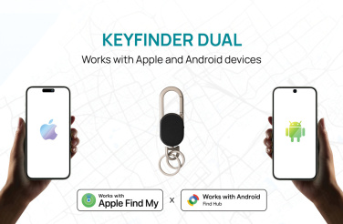 Logotrade corporate gifts photo of: Keyfinder Dual keychain with worldwide locating