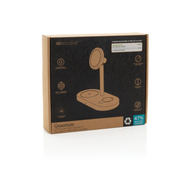 Logo trade promotional merchandise photo of: Quantum RCS ultra-fast 25W Magnetic desk wireless Charger