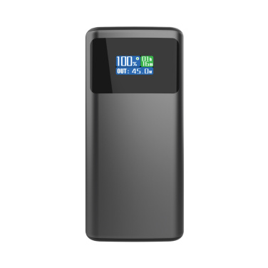 Logotrade advertising products photo of: Quantum RCS ultra-fast PD45W 10.000mAh powerbank with screen