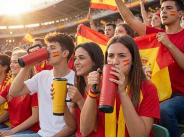 Logo trade promotional giveaways image of: Howler Cup w handle 700ml