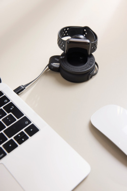 Logo trade promotional giveaways picture of: VINGA Baltimore RCS 2-in-1 Wireless 15W Travel Charger