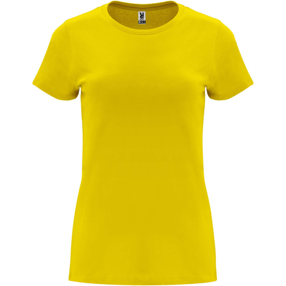 Logo trade promotional item photo of: Capri short sleeve women's t-shirt