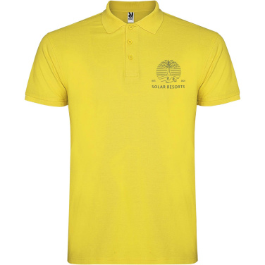 Logo trade business gift photo of: Star short sleeve men's polo