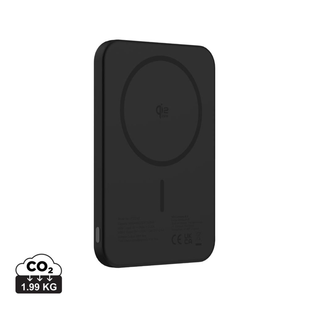 Logotrade promotional gift image of: Urban Vitamin Pomona 5000mAh Qi2.2 25W magnetic powerbank