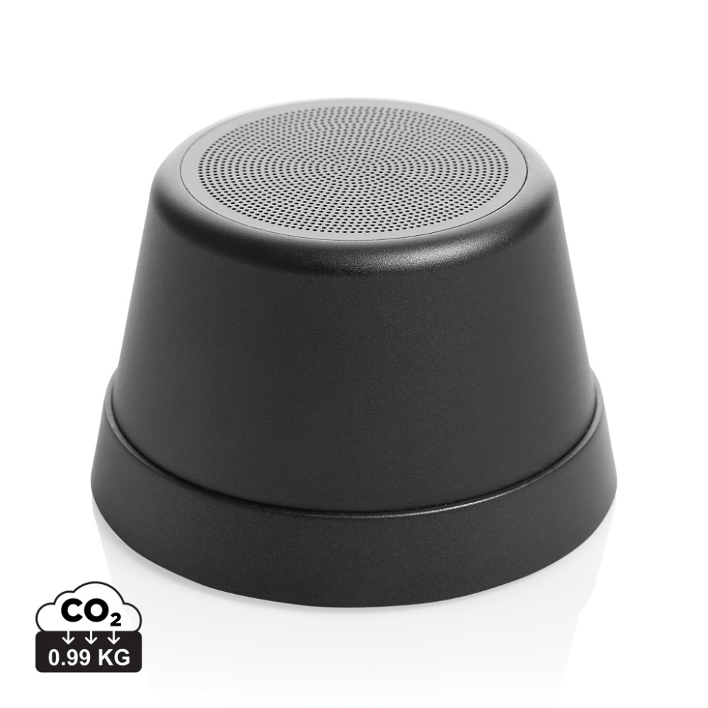 Logo trade promotional products picture of: Nivio RCS recycled aluminum magnetic 5W Speaker