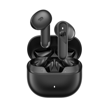 Logo trade promotional items image of: Urban Vitamin Santa Clara RCS plastic ENC earbuds