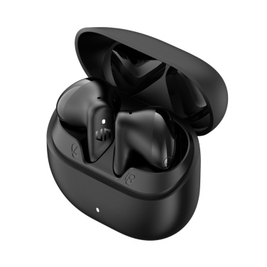 Logo trade corporate gifts image of: Urban Vitamin Santa Clara RCS plastic ENC earbuds