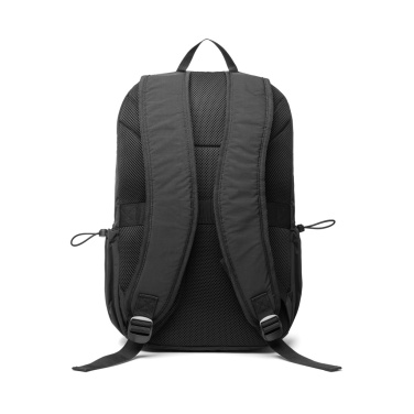 Logo trade business gifts image of: KENTO URBAN RCS recycled nylon 15.6 inch Backpack with front