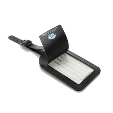 Logo trade promotional gifts image of: Globefind Dual RCS luggage tag with worldwide locating