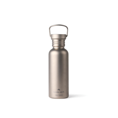 Logotrade advertising product picture of: Nordic Drift Trail Ultra Light Titanium 600ml Water Bottle