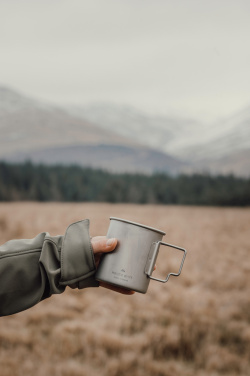 Logo trade promotional gift photo of: Nordic Drift Trail Ultra Light Titanium 450ml Cup