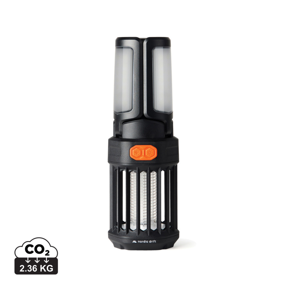 Logo trade promotional giveaway photo of: Nordic Drift Titan Portable mosquito repellent camping light