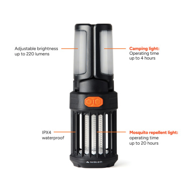 Logotrade business gifts photo of: Nordic Drift Titan Portable mosquito repellent camping light