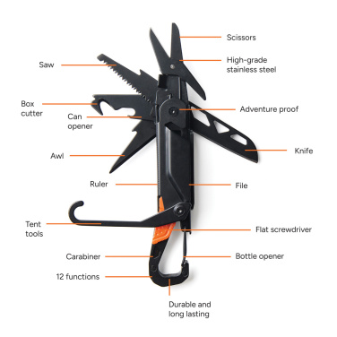 Logotrade business gift image of: Nordic Drift Adventure Multitool