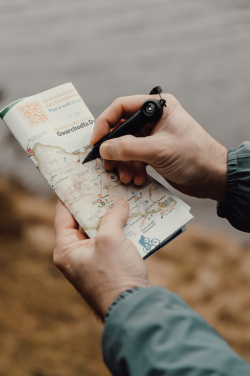 Logotrade promotional merchandise picture of: Nordic Drift Trial RCS Portable Infinity Pocket Pen W Compas