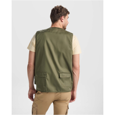 Logotrade business gift image of: Venera 200 g/m2 v-neck multi-pocket workwear vest