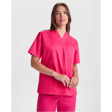 Logo trade business gift photo of: Panacea 160 g/m2 unisex short sleeve service top