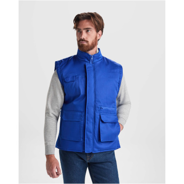 Logo trade corporate gift photo of: Amanzor multi-purpose workwear bodywarmer with high neck