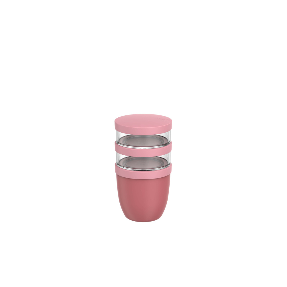 Logotrade business gifts photo of: Mepal Ellipse 3-piece 500 ml + 2 x 200 ml insulated lunch pot