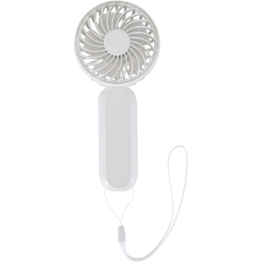 Logo trade promotional gifts picture of: Aervia recycled plastic portable fan