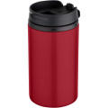 Mojave 250 ml stainless steel insulated tumbler, Red