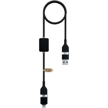 Logotrade corporate gift image of: SCX.design C32 60W switch charging cable with light-up logo