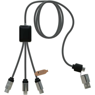 Logo trade promotional product photo of: SCX.design C33 60W Type-C charging cable with dual light-up logo 
