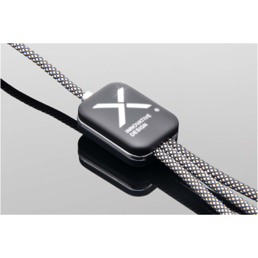 Logo trade advertising products picture of: SCX.design C33 60W Type-C charging cable with dual light-up logo 