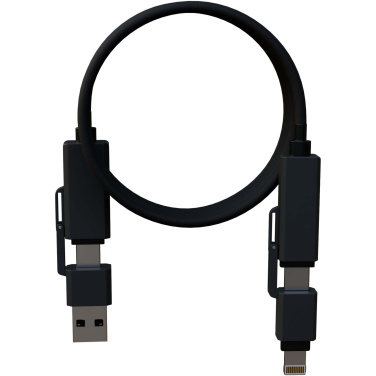 Logotrade promotional merchandise image of: SCX.design C59 100W magnetic silicone charging cable