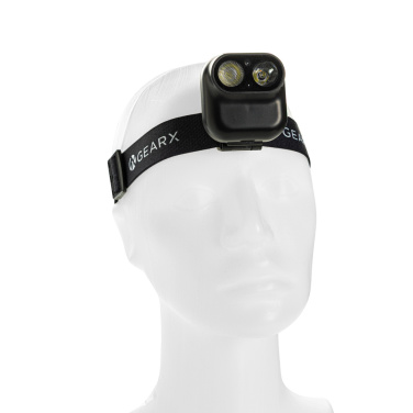 Logotrade advertising products photo of: Gear X RCS rPlastic head torch with motion sensor