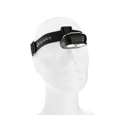 Logo trade promotional giveaway photo of: Gear X RCS rPlastic head torch with motion sensor