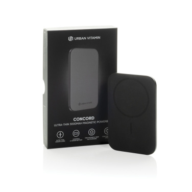 Logotrade business gift image of: Urban Vitamin Concord RCS Ultra thin 3000mAh powerbank