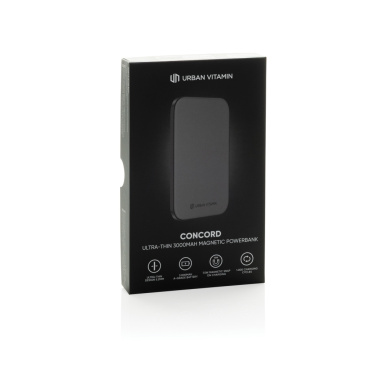 Logotrade business gifts photo of: Urban Vitamin Concord RCS Ultra thin 3000mAh powerbank