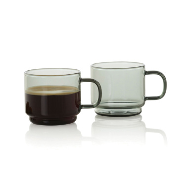 Logotrade promotional giveaway image of: AdHoc Impact Espresso cups 70ml, 2 pcs set