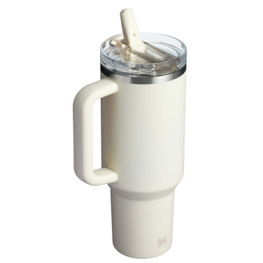 Logotrade promotional gift image of: Stanley Quencher® ProTour 1180 ml recycled stainless steel insulated flip straw tumbler