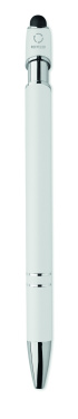 Logo trade promotional giveaways image of: Recycled aluminium stylus pen
