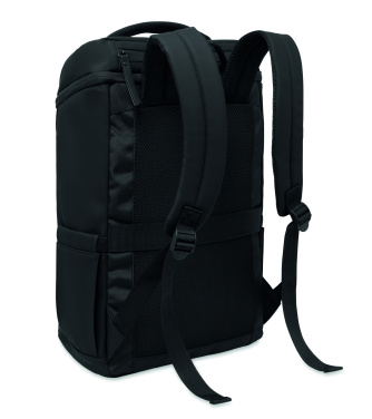 Logotrade promotional giveaway image of: 15" PU laptop backpack