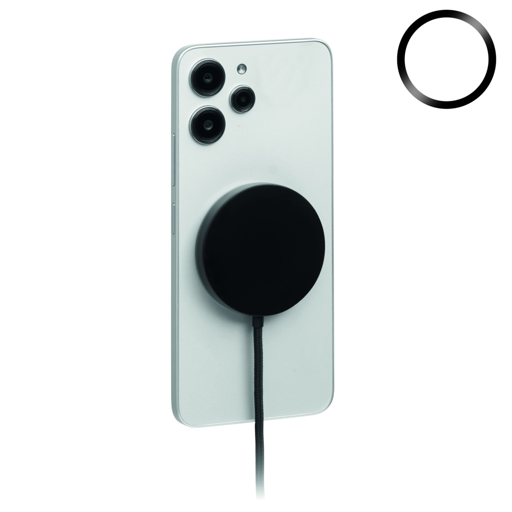 Logotrade corporate gifts photo of: Magnetic wireless charger 25W