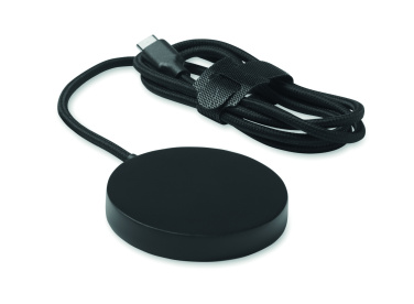 Logo trade promotional merchandise photo of: Magnetic wireless charger 25W