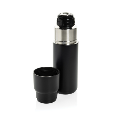 Logo trade advertising products picture of: Thermocup RCS recycled vacuum flask with cup 500ml