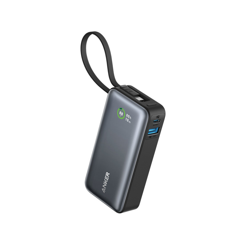 Logotrade promotional items photo of: Anker Nano Power Bank 30W, Built-In USB-C Cable
