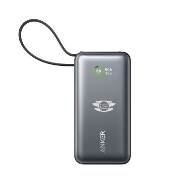 Logo trade promotional merchandise picture of: Anker Nano Power Bank 30W, Built-In USB-C Cable
