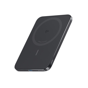 Logo trade promotional giveaways image of: Anker Nano Wireless Power Bank 5K 15W MagGo slim Qi 2.0